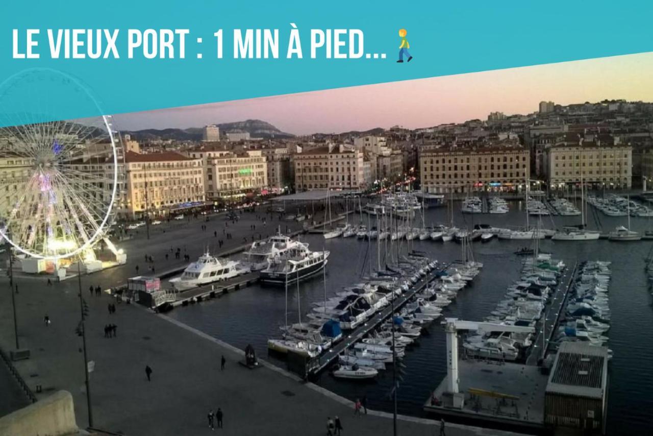 Appartamento Studio industriel de Steenia Vieux port Marsiglia Esterno foto